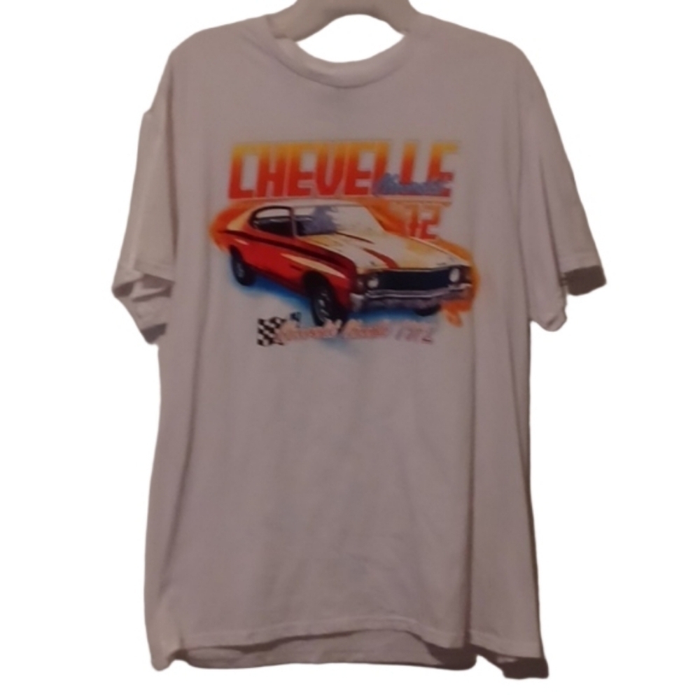 -- Chemistry White Cotton T-Shirt Men's Size XLarge Casual
